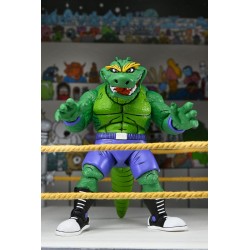 Tortues Ninja (Archie Comics) figurine Stump Wrestling Leatherhead 18 cm