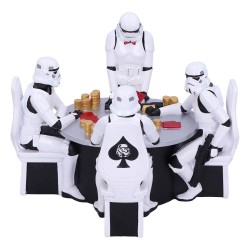 Star Wars diorama Stormtrooper Poker Face 18 cm