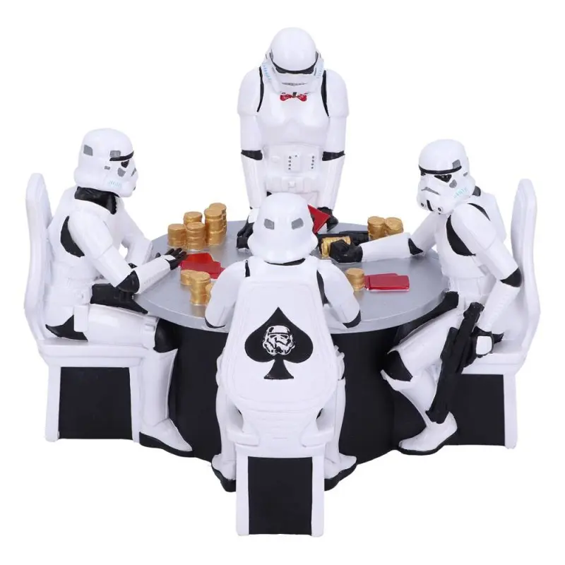 Star Wars diorama Stormtrooper Poker Face 18 cm | 0801269141783