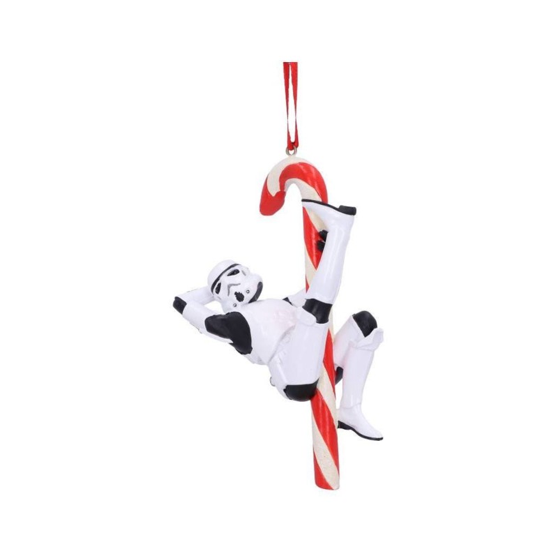 Original Stormtrooper décoration sapin Candy Cane 12 cm | 0801269144319