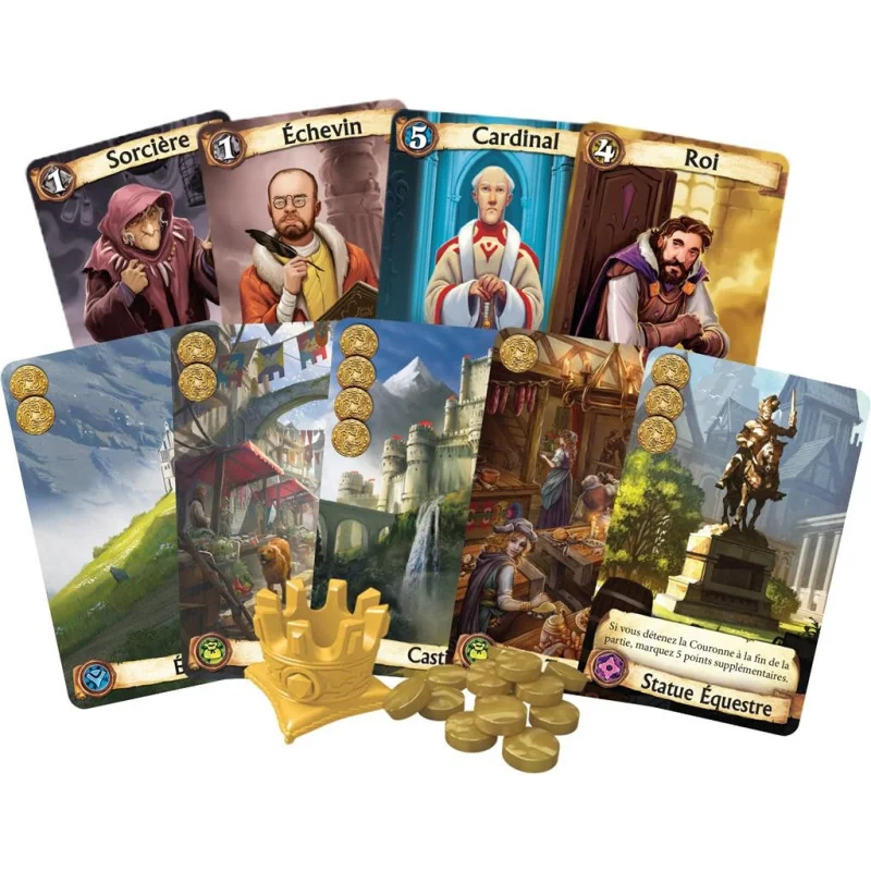 Game: Citadels: 4th Edition (New Format)
Publisher: Edge
English Version