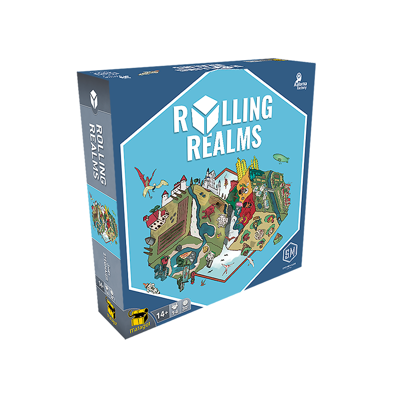 jeu : Rolling Realms éditeur : Matagot version française