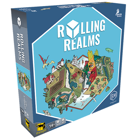 jeu : Rolling Realms éditeur : Matagot version française jeu : Rolling Realms éditeur : Matagot version française