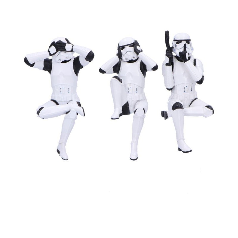 Stormtrooper figurines Three Wise Sitting Stormtroopers 11 cm | 0801269153748