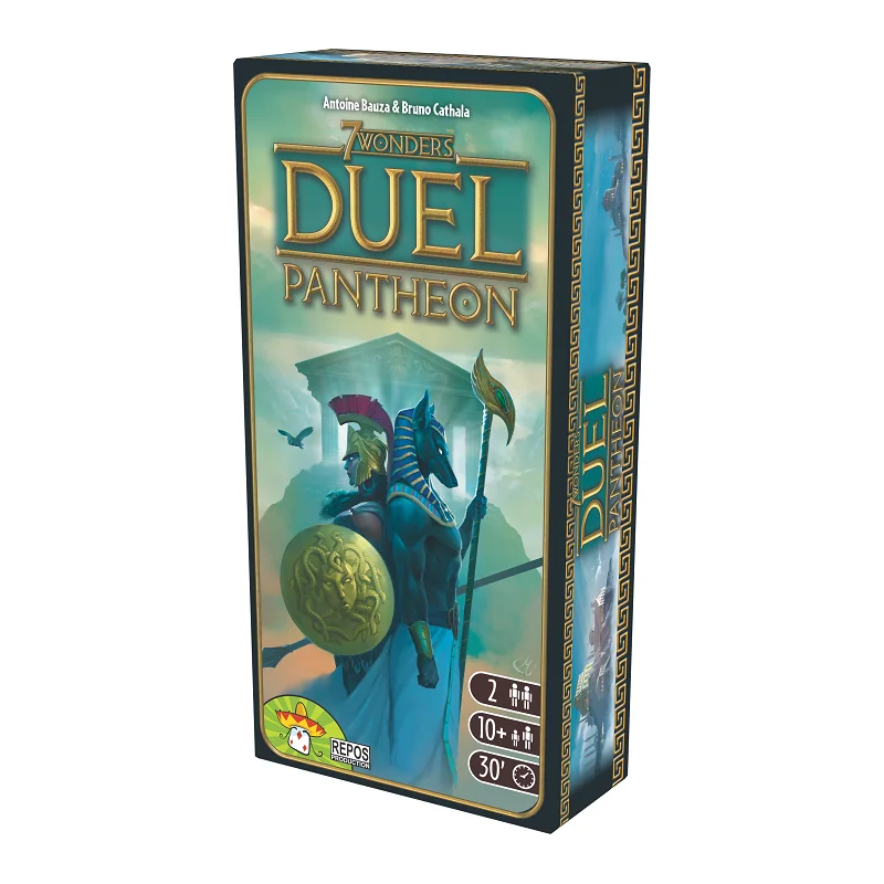 Spel: 7 Wonders Duel - Ext. Pantheon
Uitgever: Repos Production
Engelse versie