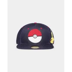 Pokemon casquette Snapback Denim Logo