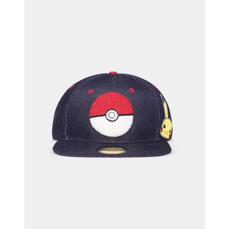 Pokemon casquette Snapback Denim Logo | 8718526127485