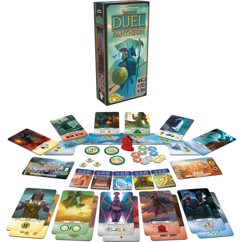 Spel: 7 Wonders Duel - Ext. Pantheon
Uitgever: Repos Production
Engelse versie