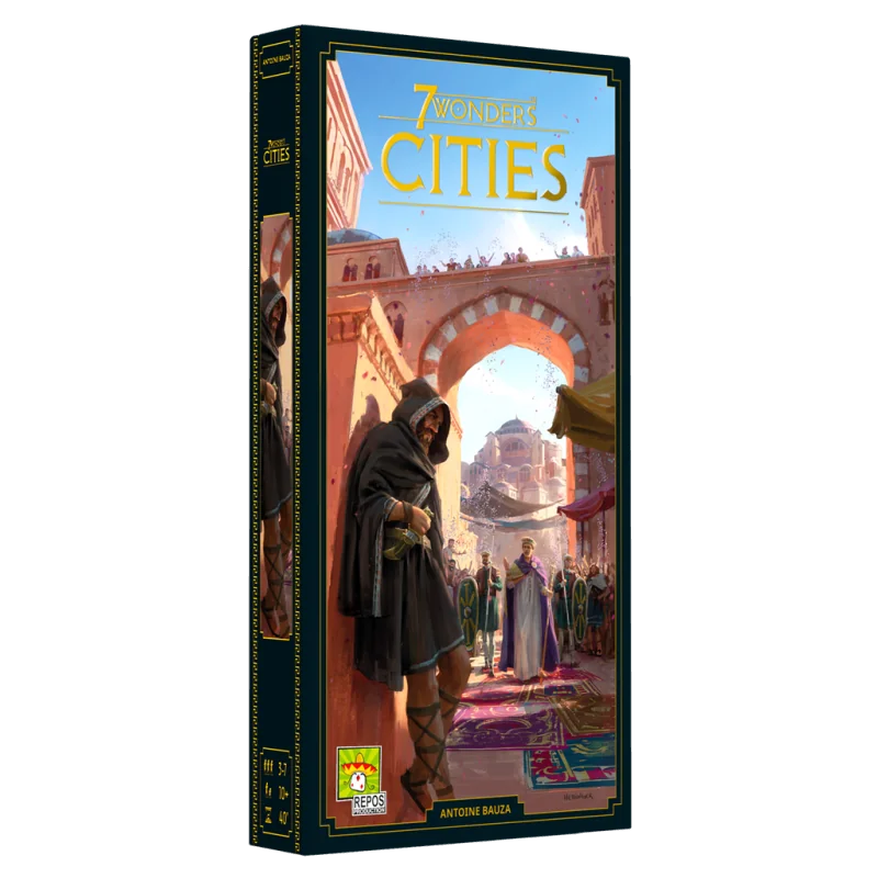 jeu : 7 Wonders V2 - Extension Cities
éditeur : Repos Production
version française