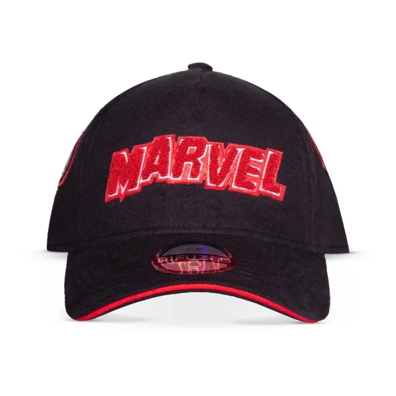 Marvel casquette baseball Logo Red & White | 8718526155334