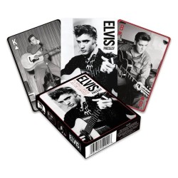 Elvis Presley jeu de cartes à jouer Black & White