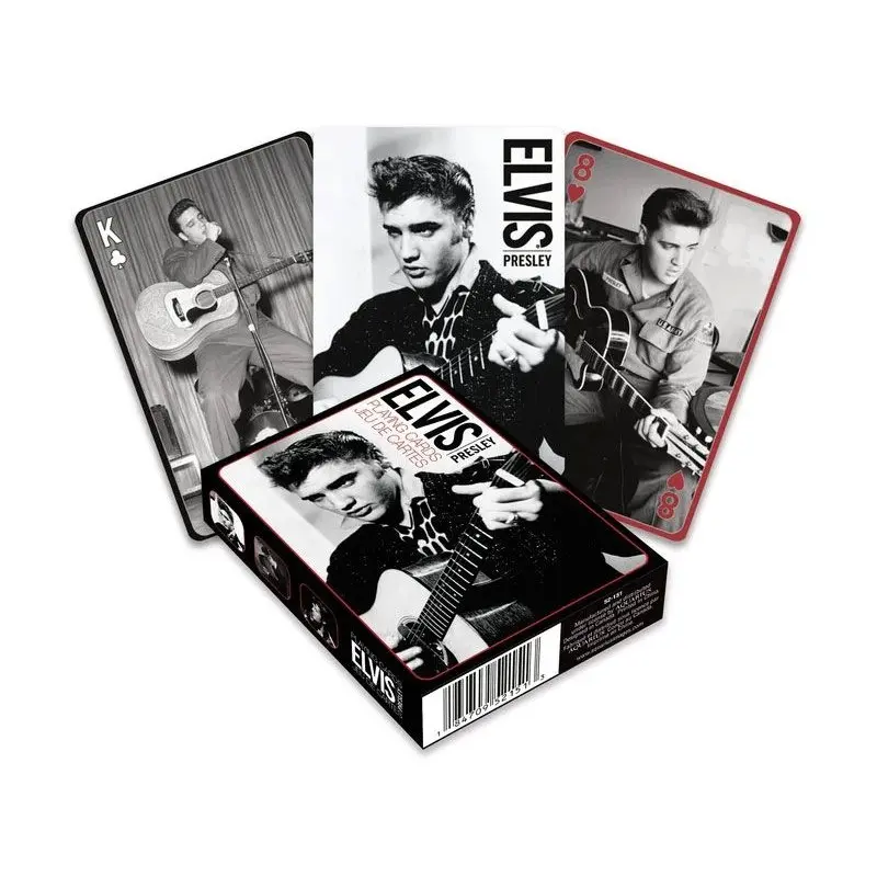 Elvis Presley jeu de cartes à jouer Black & White | 0184709521513