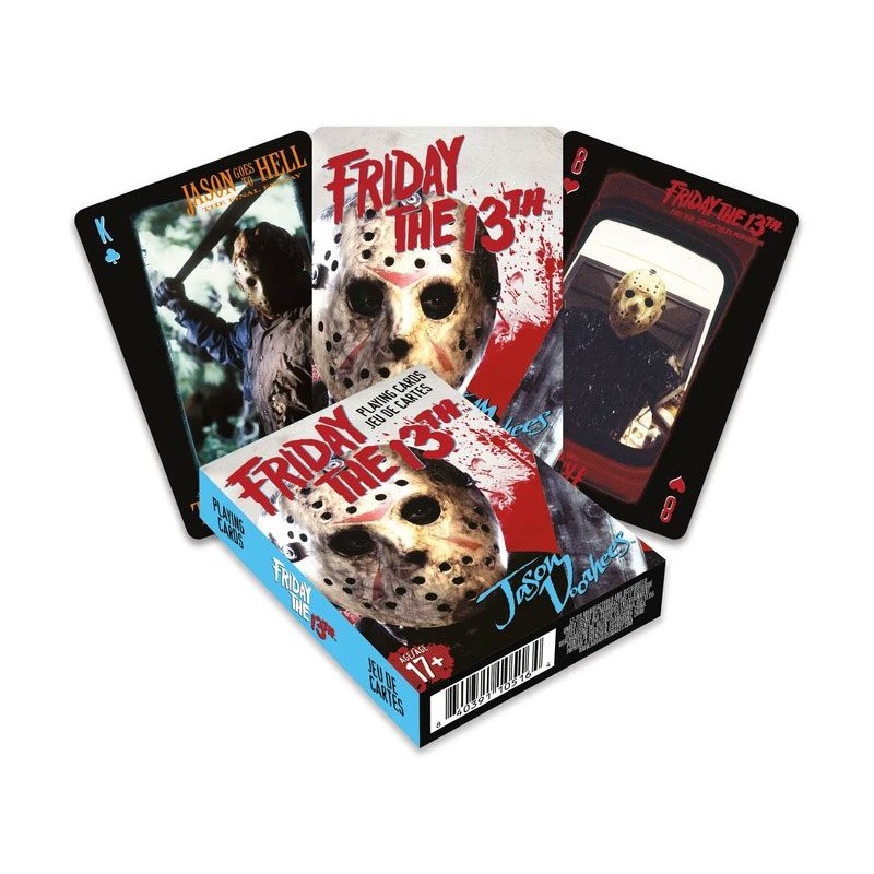 Vendredi 13 jeu de cartes à jouer Jason | 0840391105164