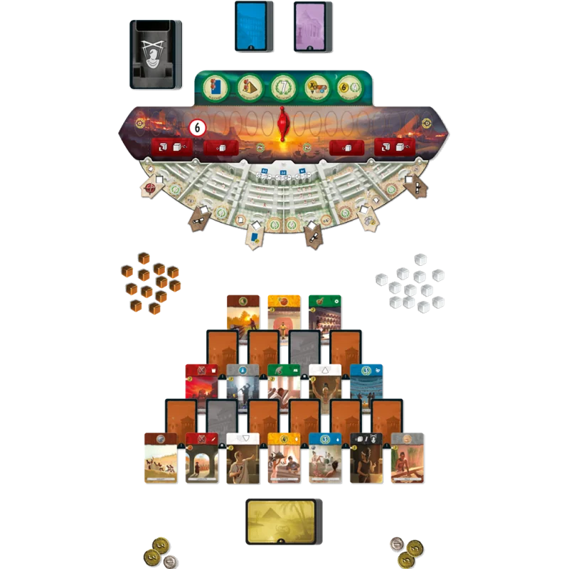 jeu : 7 Wonders Duel - Ext. Agora
éditeur : Repos Production
version française