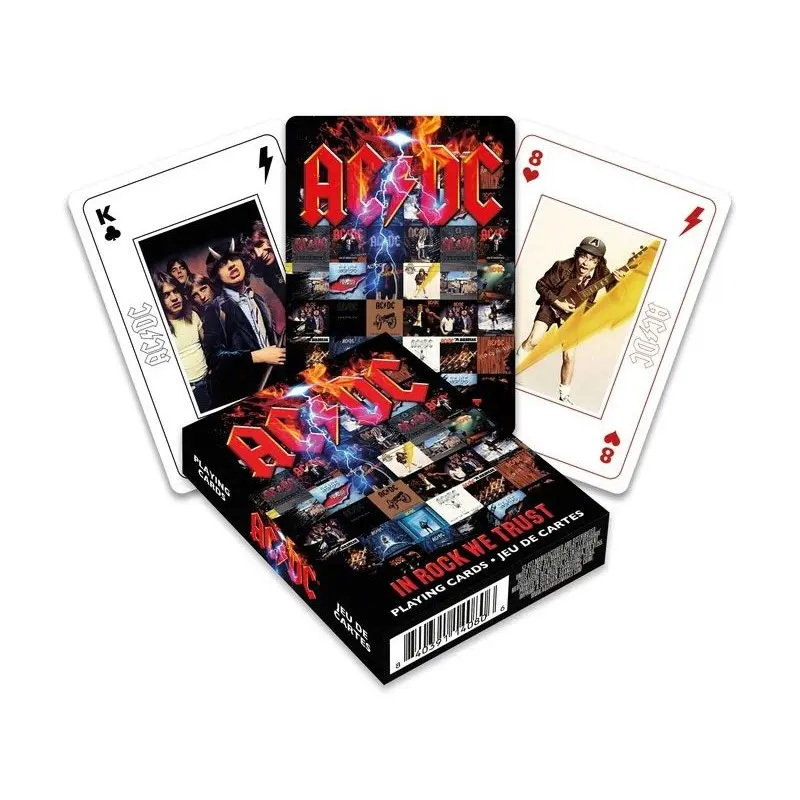 AC/DC jeu de cartes à jouer In Rock We Trust | 0840391140806