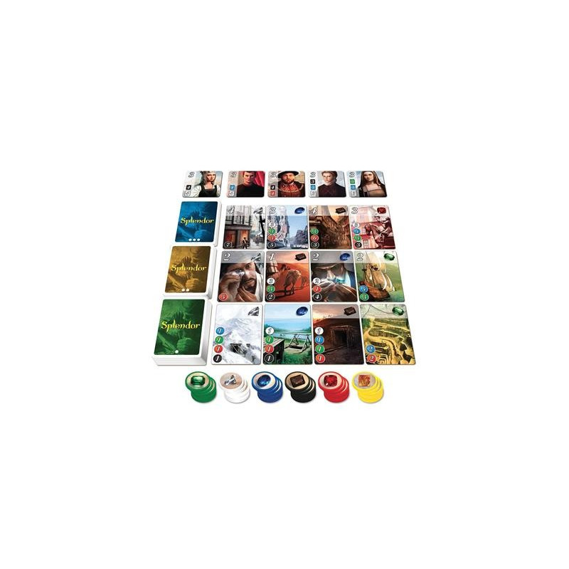 jeu : Splendor
éditeur : Space Cowboys
version française