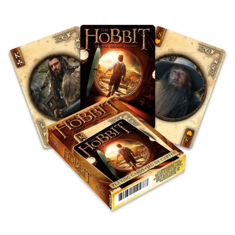 Le Hobbit jeu de cartes à jouer Motion Picture Triology | 0840391150478