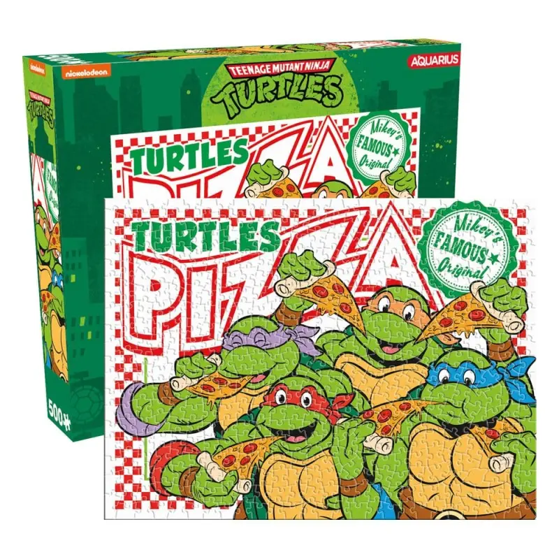 Tortues Ninja puzzle Pizza (500 pièces) | 0840391159082