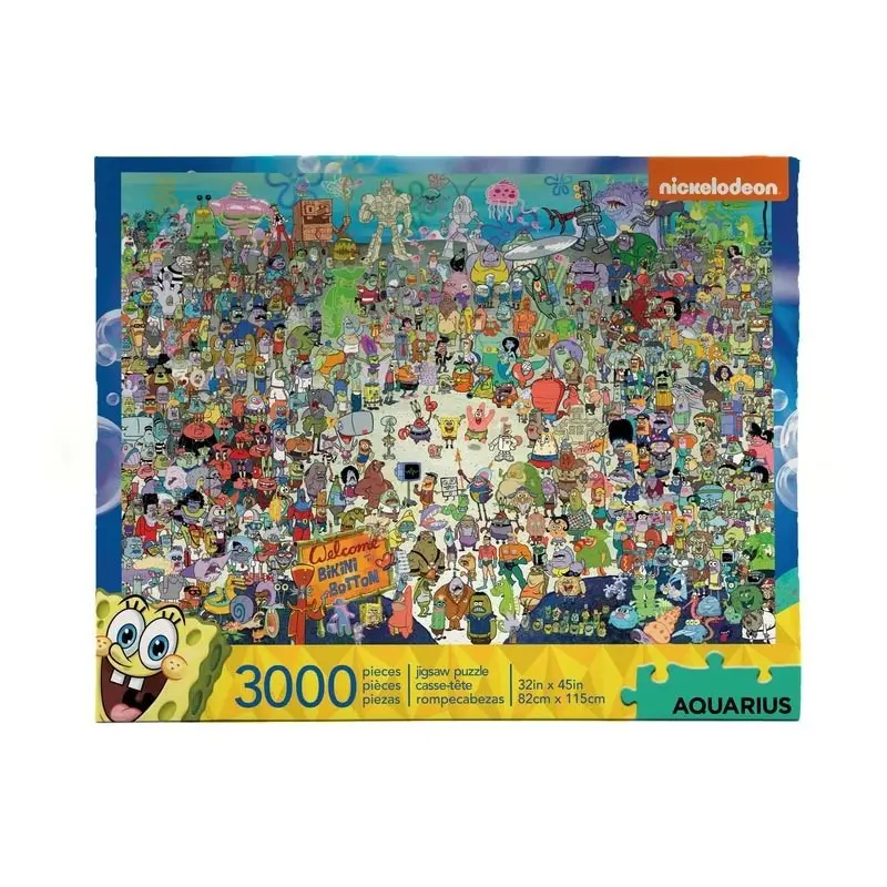 Bob l´éponge puzzle Bikini Bottom (3000 pièces) | 0840391129054