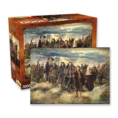 Le Hobbit : Un voyage inattendu puzzle Map (3000 pièces)