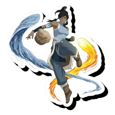 Legend Of Korra: Bending Funky Chunky Magnet | 0840391159983