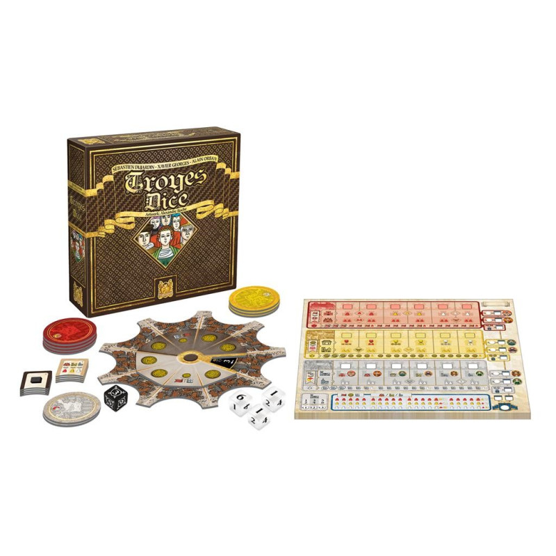 Spel: Troyes Dice
Uitgever: Pearl Games
Engelse versie