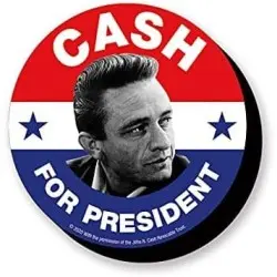 Johnny Cash: President Funky Chunky Magnet | 0840391144255