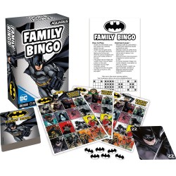 DC Comics jeu de plateau Family Bingo Batman *ANGLAIS*