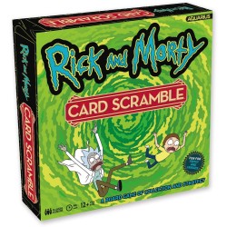 Rick and Morty jeu de plateau Card Scramble *ANGLAIS*