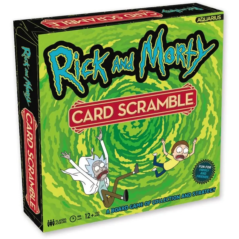 Rick and Morty jeu de plateau Card Scramble *ANGLAIS* | 0840391157941