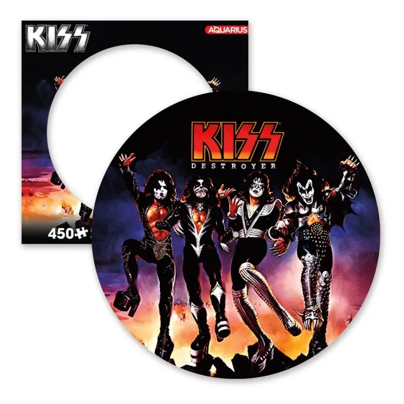 KISS: Destroyer 450 Piece Picture Disc Jigsaw Puzzle | 0840391152670