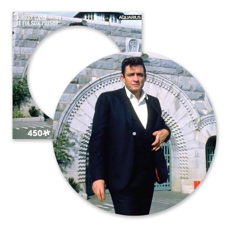 Johnny Cash: Folsom Prison 450 Piece Picture Disc Jigsaw Puzzle | 0840391158573