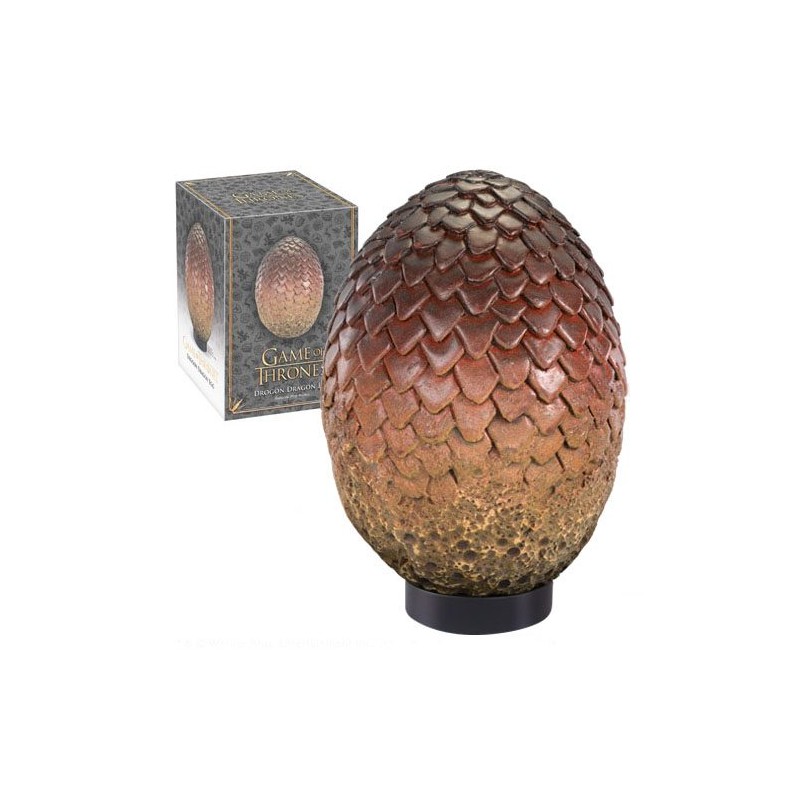 Game of Thrones réplique Oeuf de dragon Drogon 20 cm