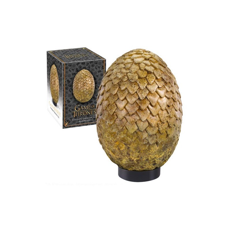 Game of Thrones réplique Oeuf de dragon Viserion 20 cm