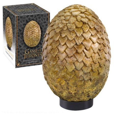 Game of Thrones réplique Oeuf de dragon Viserion 20 cm
