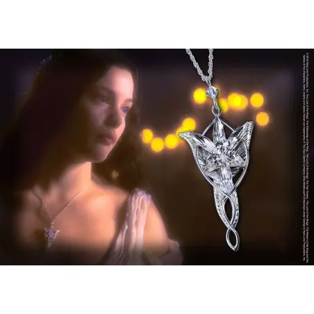 Le Seigneur des Anneaux pendentif argent Arwen Etoile du Soir | 0000087156329