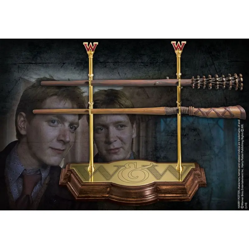 Harry Potter set baguettes magiques Weasley Twins | 0812370010219