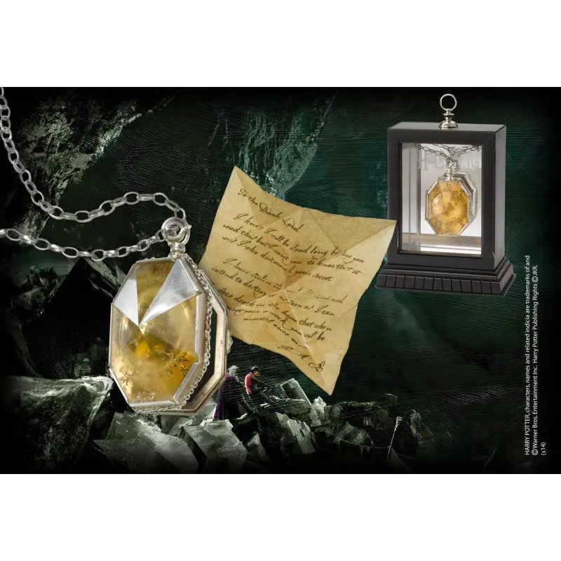 Harry Potter réplique médaillon de Salazar Serpentard | 0812370010738