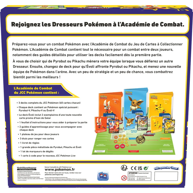 JCC/TCG: Pokémon
Combat Academy Box Set (2e editie) FR
Uitgever: Pokémon Company International
Engelse versie