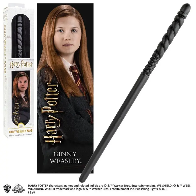 Harry Potter réplique baguette PVC Ginny Weasley 30 cm | 0849421006426