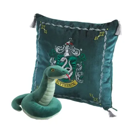 Harry Potter oreiller avec peluche House Mascot Slytherin | 0849421005733