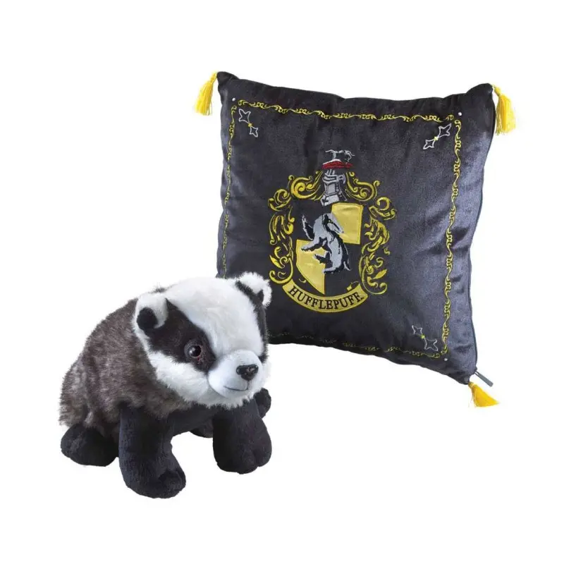 Harry Potter oreiller avec peluche House Mascot Hufflepuff | 0849421005757