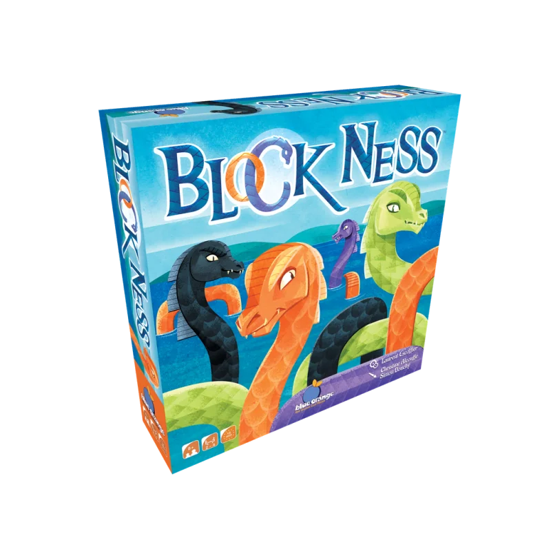 Spel: Block Ness
Uitgever: Blue Orange
Engelse versie