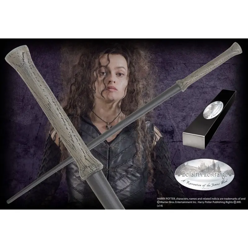 Harry Potter réplique baguette de Bellatrix Lestrange (édition personnage) | 0812370014385