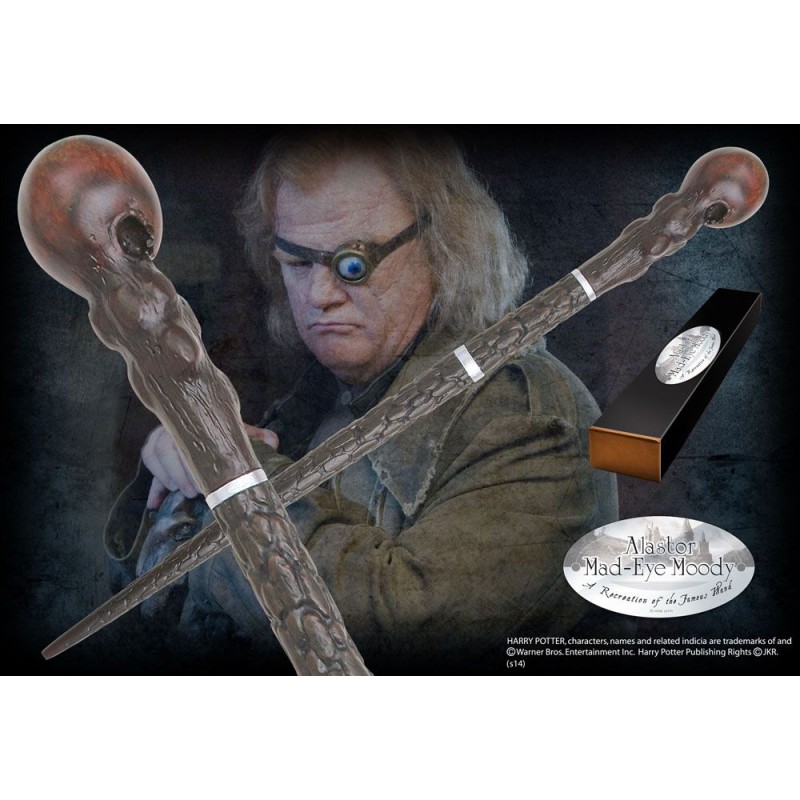 Harry Potter réplique baguette de Maugrey Fol-Oeil (édition personnage)