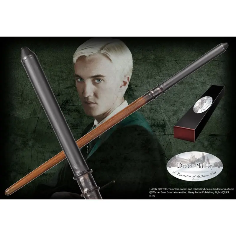 Harry Potter réplique baguette de Draco Malfoy (édition personnage) | 0812370014569