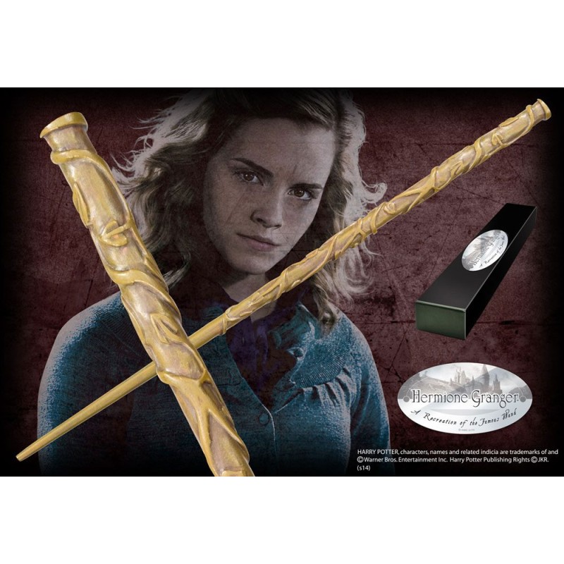 Harry Potter réplique baguette d'Hermine Granger (édition personnage)
