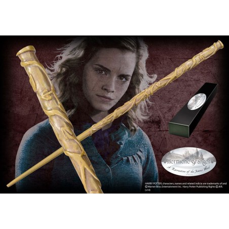Harry Potter réplique baguette d'Hermine Granger (édition personnage)