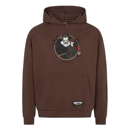 Death Note sweater à capuche Graphic Brown (M) | 8718526184174