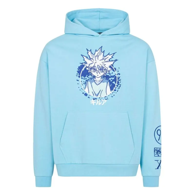 Hunter x Hunter sweater à capuche Graphic Blue (S) | 8718526183900